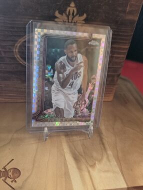 2025-26 Topps Chrome Evan Mobley X-Fractor Cavaliers